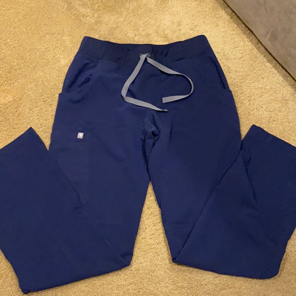Kade Cargo Scrub Pant -Navy Blue